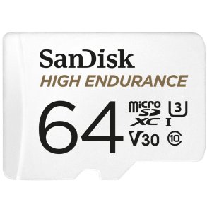 SanDisk High Endurance hukommelseskort 64 GB MicroSDXC UHS-I Klasse 10
