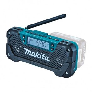 Makita MR052 radio Arbejdsomrde Analog & digital Sort, Bl
