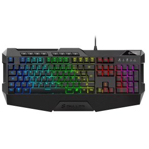 Sharkoon SKILLER SGK4 tastatur Spil USB QWERTZ Tysk Sort