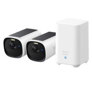 Eufy eufyCam E40 2-Cam Kit + HomeBase S280 Kugle (form) IP-sikkerhedskamera Udend�rs 2688 x 1520 pixel V�g
