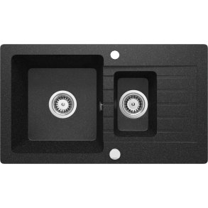 Vask DEANTE Zorba ZQZ_2513 1,5 skl(e), granit 76x44 cm