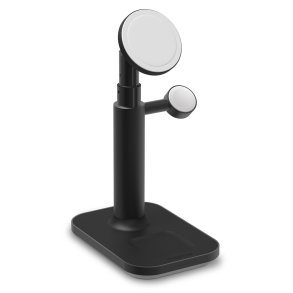 mophie 401311461 oplader til mobil enhed Smartphone, SmartWatch, Hovedtelefoner, Headset Sort USB Tr�dl�s opladning Hurtig opladning Indend�rs
