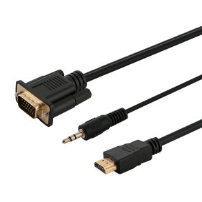 Savio Cl-198 HDMI-kabel 1,8 m HDMI Type A (Standard) Sort