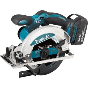 Makita DSS610RTJ transportabel rundsav 16,5 cm Sort, Bl 3700 rpm