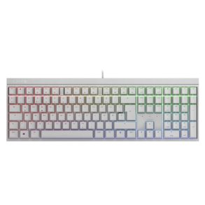 CHERRY MX 2.0S tastatur Spil USB QWERTZ Tysk Hvid