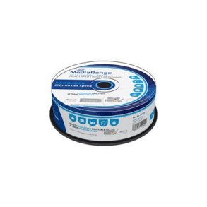 MediaRange MR510 blank Blu-ray disk BD-R DL 50 GB 25 stk