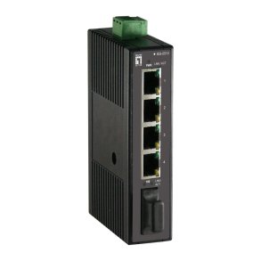 LevelOne IES-0510 netv�rksswitch Ikke administreret Fast Ethernet (10/100) Sort