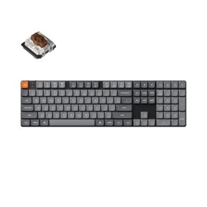 Keychron K5 Max tastatur Universel USB + RF Wireless + Bluetooth Sort, Gr�