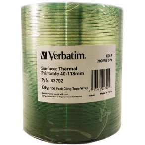 Verbatim 43792 blank CD CD-R 700 MB 52x 100 stk