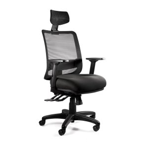 Ergonomisk kontorstol SAGA PLUS sort