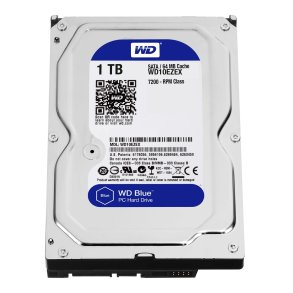 Western Digital Blue harddisk 1 TB 7200 rpm 64 MB 3.5