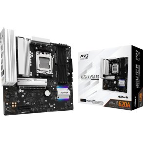Asrock A620AM Pro RS AMD A620A Sokkel AM5 micro ATX