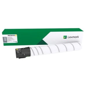 Lexmark 76C0HY0 tonerpatron 1 stk Original Gul
