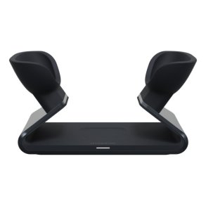 mophie 401316655 oplader til mobil enhed Headset Sort USB Tr�dl�s opladning Indend�rs