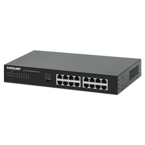Intellinet 561815 netvrksswitch Gigabit Ethernet (10/100/1000) Sort