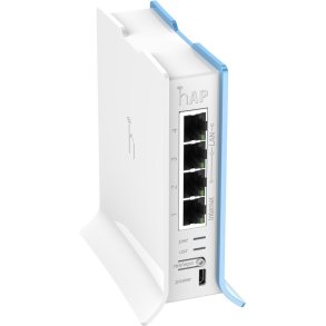 Mikrotik RB941-2ND-TC WLAN adgangspunkt 300 Mbit/s Bl�, Hvid