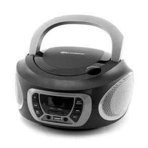 Roadstar CDR-365U/SL CD-afspiller Brbar CD-afspiller Sort, Slv