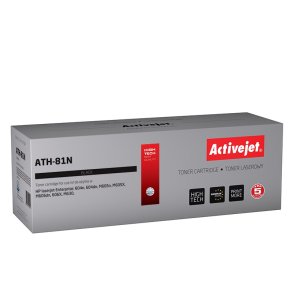 Activejet tonerpatron ATH-87N (erstatning HP 87A CF287A; Supreme; 9000 sider; sort)