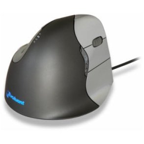 Evoluent VerticalMouse 4 mus Kontor H�jre h�nd USB Type-A Laser