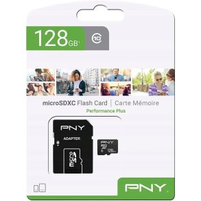 Karta pamici PNY Performance Plus microSDHC 128GB