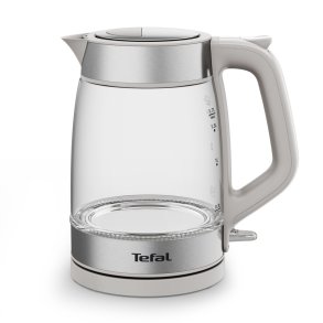 Tefal Glass Kettle KI605B30 elkedel 1,7 L 2200 W Gr�, S�lv, Transparent