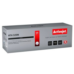 Activejet ATH-320N (erstatning HP 128A CE320A; Supreme; 2000 sider; sort)