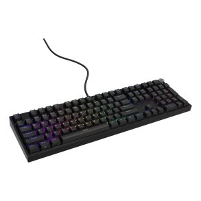 KLAWIATURA DLA GRACZY GENESIS THOR 404 US PODWIETLENIE RGB MECHANICZNA CZARNA OUTEMU PEACH SILENT