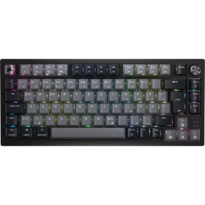 Corsair K65 PLUS WIRELESS 75 % RGB tastatur Spil RF trdls + USB QWERTZ Tysk Sort
