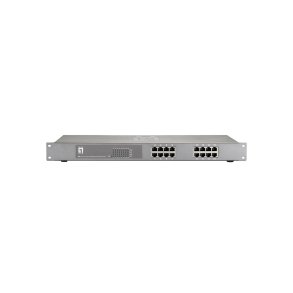 LevelOne FEP-1612W120 netv�rksswitch Fast Ethernet (10/100) Str�m over Ethernet (PoE) Gr�