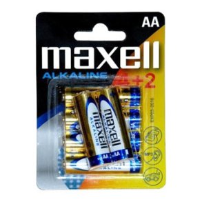 Maxell 790230.04.CN husholdningsbatteri Engangsbatteri AA Alkaline