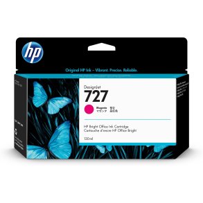 HP 727 DesignJet-blkpatron med 130 ml, magenta