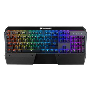 COUGAR CGR-Attack-X3-RGB tastatur Spil USB QWERTY Engelsk Sort
