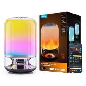 Govee H6020 Table Lamp 2 Pro Sound by JBL | Lampa LED | RGBICWW, 600lm, Wi-Fi, Bluetooth, 5200mAh