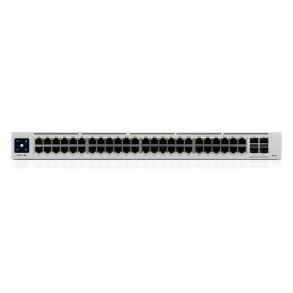 Ubiquiti UniFi Pro 48-Port PoE Administreret L2/L3 Gigabit Ethernet (10/100/1000) Str�m over Ethernet (PoE) 1U S�lv