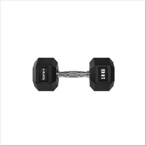 HMS Fitness HEX PRO 18 Hndvgt med fast vgt 18 kg 1 stk