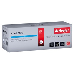 Activejet ATM-321CN tonerkassette (erstatning Konica Minolta TN321C; Supreme; 25000 sider; bl)