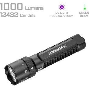 ACEBEAM K1 BLACK Lommelygte