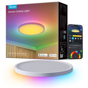 Govee 30cm RGBWW + RGBIC Smart Intelligent loftslys Wi-Fi/Bluetooth 28 W