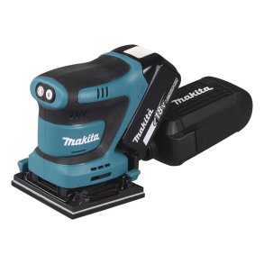 Makita DBO480Z transportabel slibemaskine Excentersliber 14000 OPM Sort, Bl 210 W