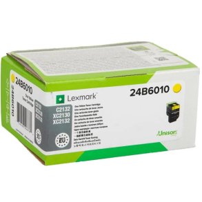 Lexmark 24B6010 tonerpatron 1 stk Original Gul