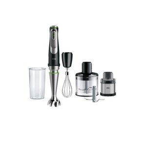 Braun MultiQuick 9 MQ9138XI blender 0,6 L Nedsnkning blender 1200 W Sort, Rustfrit stl