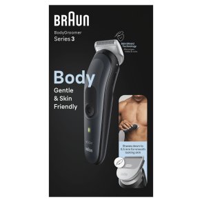 Braun BodyGroomer 3 BG3340 Sort, Gr�