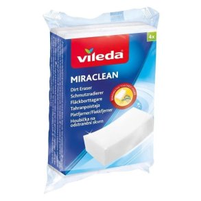 Vileda Miraclean magisk svamp, 4 stk.