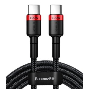 Baseus CATKLF-AL91 USB-kabel 2 m USB C Sort