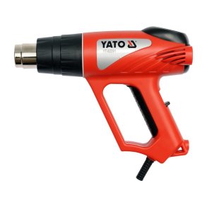 Yato YT-82291 varmepistol Varmluftspistol 500 l/min 550 �C 2000 W Sort, R�d