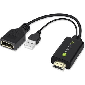 Techly ICOC HDMI-DP12A video omformer 4096 x 2160 pixel