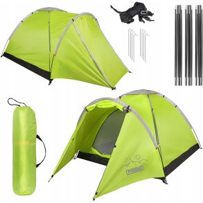TURISTCAMPINGTELT 2 x 2 m ALPENAIR PRO MYGGENETVESTING