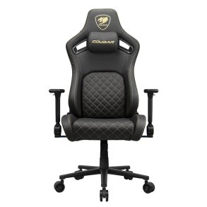 COUGAR CGR-DFL-GLB PC gamingstol Polstret vatteret s�de Sort, Guld