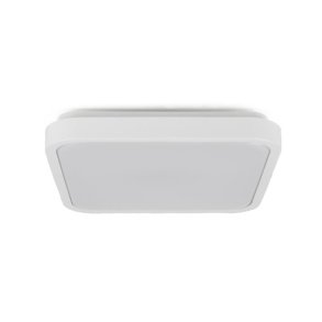 Plafond V-TAC VT-8618S overflademonteret 18W LED IP44 25x25cm bevgelsesdetektor 4000K 1830lm (SKU 76661) Hvid
