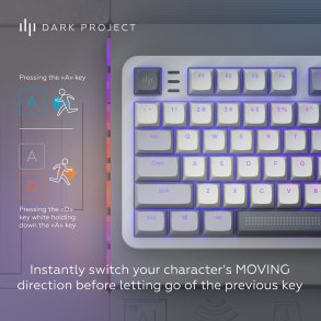 Dark Project ALU Daylight tastatur
